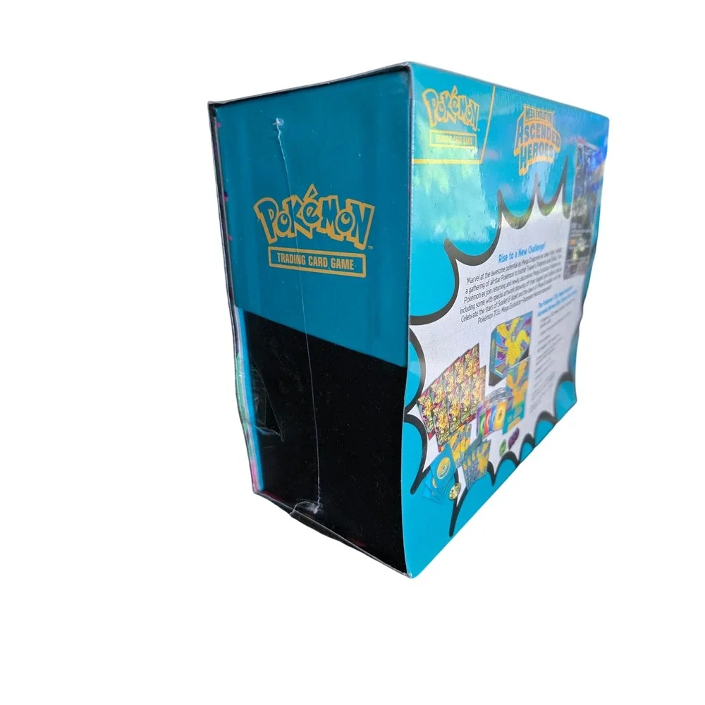 Pokemon Elite Trainer Box Kids OS Blue New Mega Evolution Ascended Heroes ETB